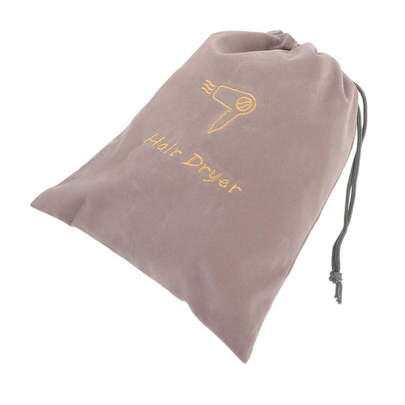 Travel Hair Dryer Storage Bag Drawstring Reusable Fabric Toiletry Organizer - Image 2