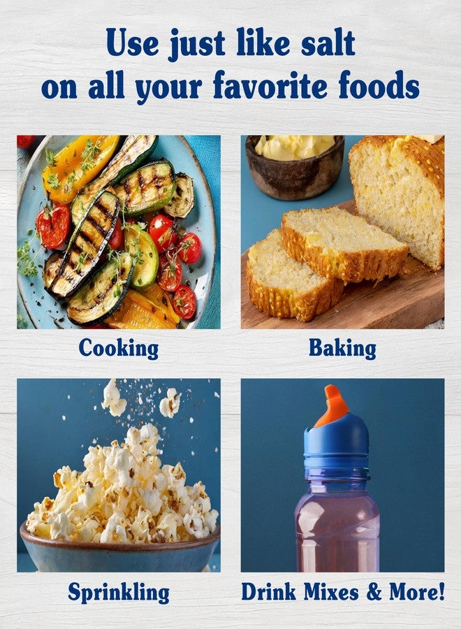 Nu-Salt Sodium-Free Salt Substitute, Contains Potassium Chloride, Table Salt Alternative, Vegan, Good for Chips, Pretzels, French Fries, Popcorn Seasoning, 3oz Shaker Bottle (Pack of 6) - Image 4