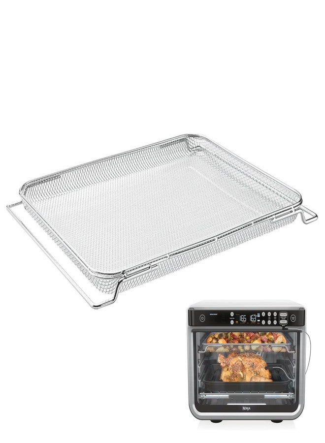 Grilldent Roasting pan Air Fryer Oven Basket, Original Replacement Baking Trays for NINJA DT200 DT201 DT251 Foodi Digital Air Fryer Oven, Mesh Basket, Ideal Accessories for Air Frying and Dehydrating (DT200) - Image 1