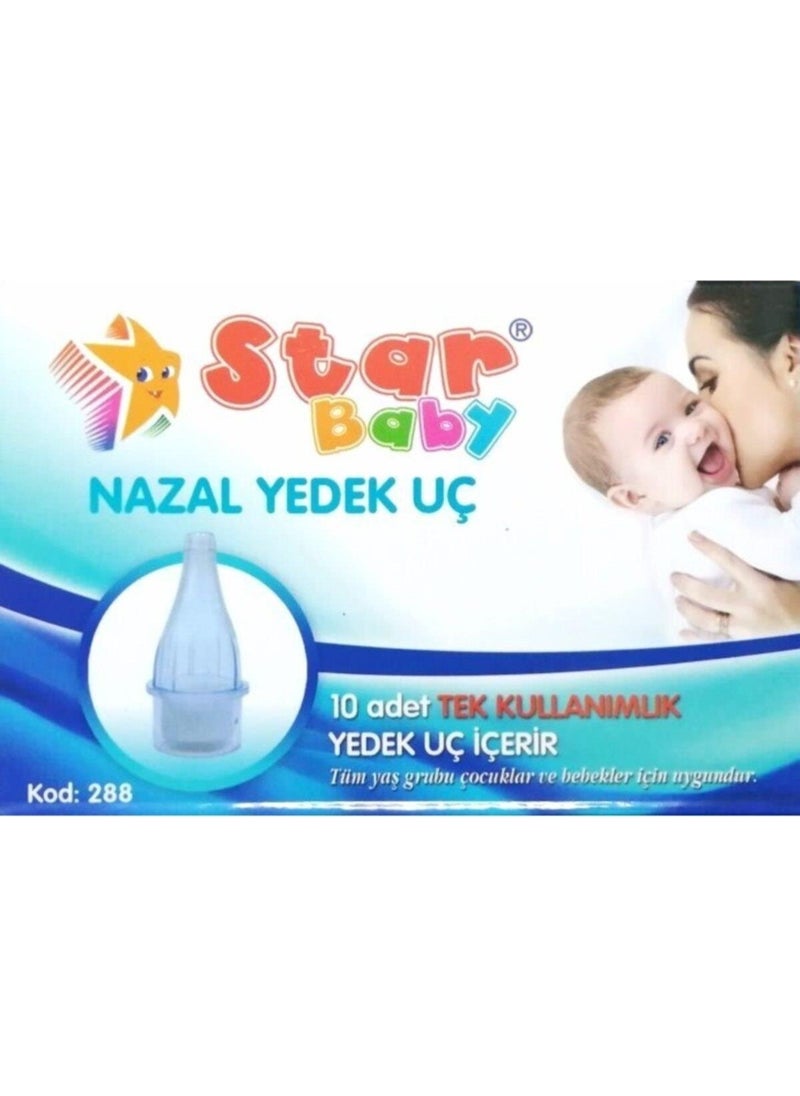 Star Baby - Star Nasal Replacement Tip 10 Pcs - Image 1