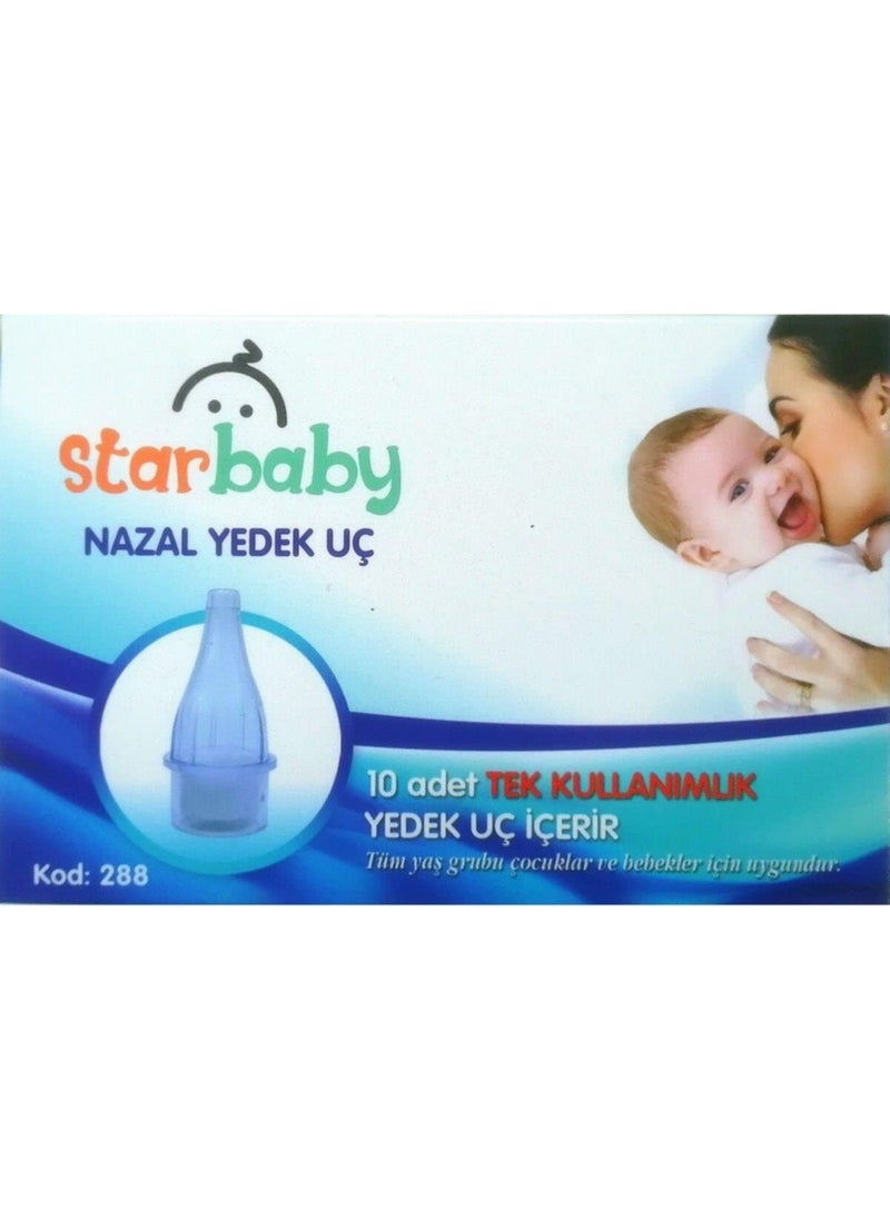 Star Baby - Star Nasal Replacement Tip 10 Pcs - Image 1