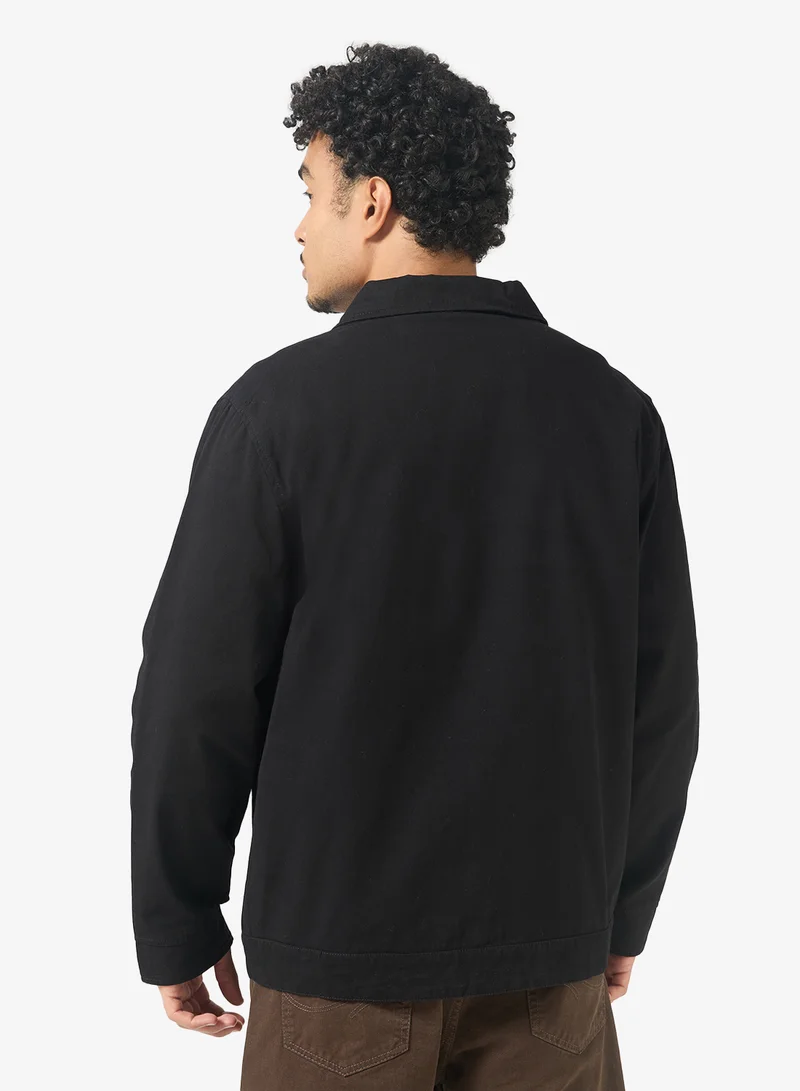 روبرت وود جاكيت جينز بياقة