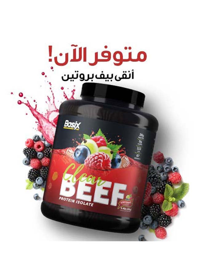 Basix Beef Protein Isolate Vimtonic Flavour 4.4lb - Image 2
