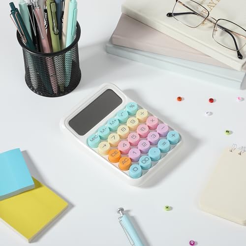 Mr. Pen- Mechanical Switch Calculator, 12Digits, Large LCD Display, Colorful Calculator Big Buttons - Image 5