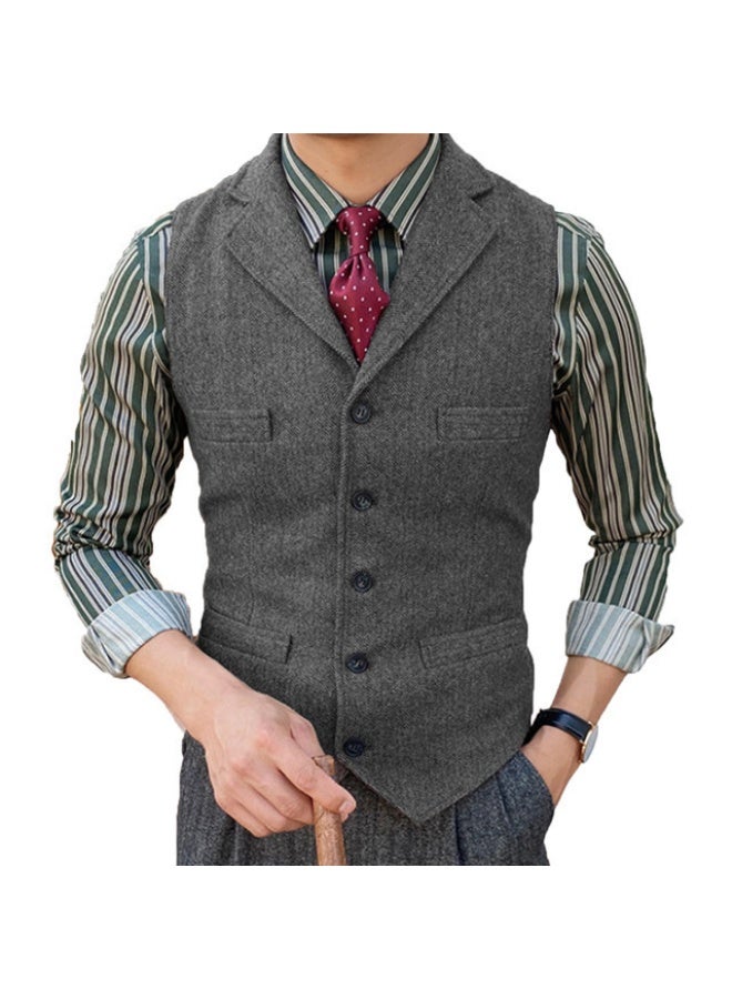 Shougu New Fashionable Casual Men's Suit Vest - Image 1