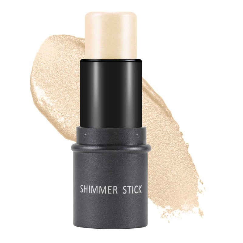 Boobeen Highlighter Makeup Stick Highlighter Bronzer Stick Glow Face Illuminator Highlighter Contouring Stick Waterproof Longlasting