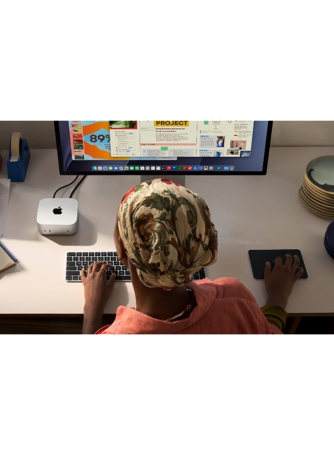 Apple Mac Mini M5 PRO Chip 16-Core GPU 15-Core GPU Processor/24GB RAM/512GB SSD/macOS silver - Image 4