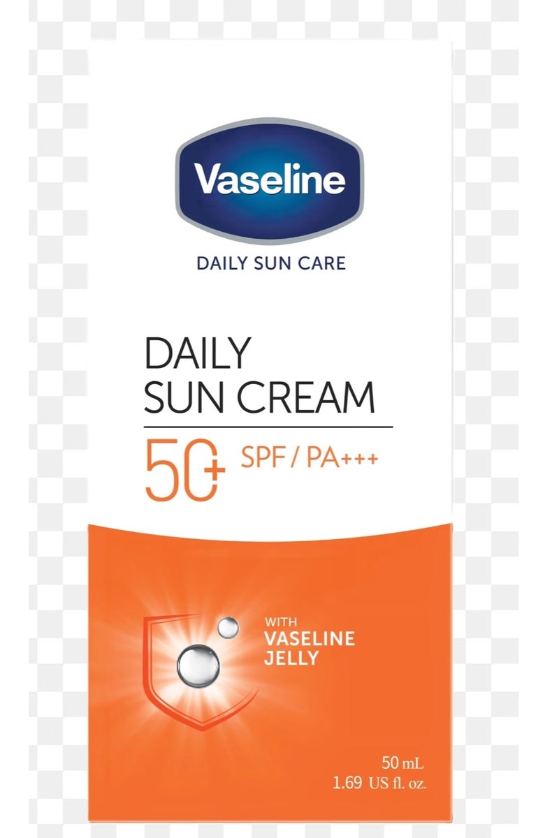 Vaseline Daily Sun Care Daily Sun Cream Spf 50 50ml - Image 1