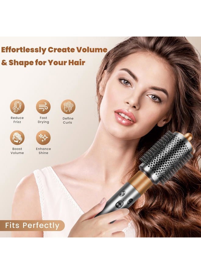 Liopif Large Volumizing Round Brush for Dyson Airwrap Styler Attachment,Upgraded Larger Round Brush Tool and Hair Style Replacement for Airwrap Accessories (Nickel/Copper) - Image 4