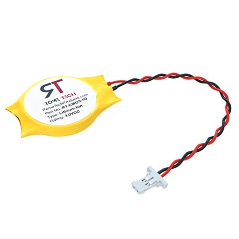 Rome Tech BIOS CMOS RTC CR2032 Lithium 3V Coin Battery for Dell Alienware Alpha & Alienware Steam Machine Desktop Yellow Light Fix - CR2032CL-23-2 - Image 5