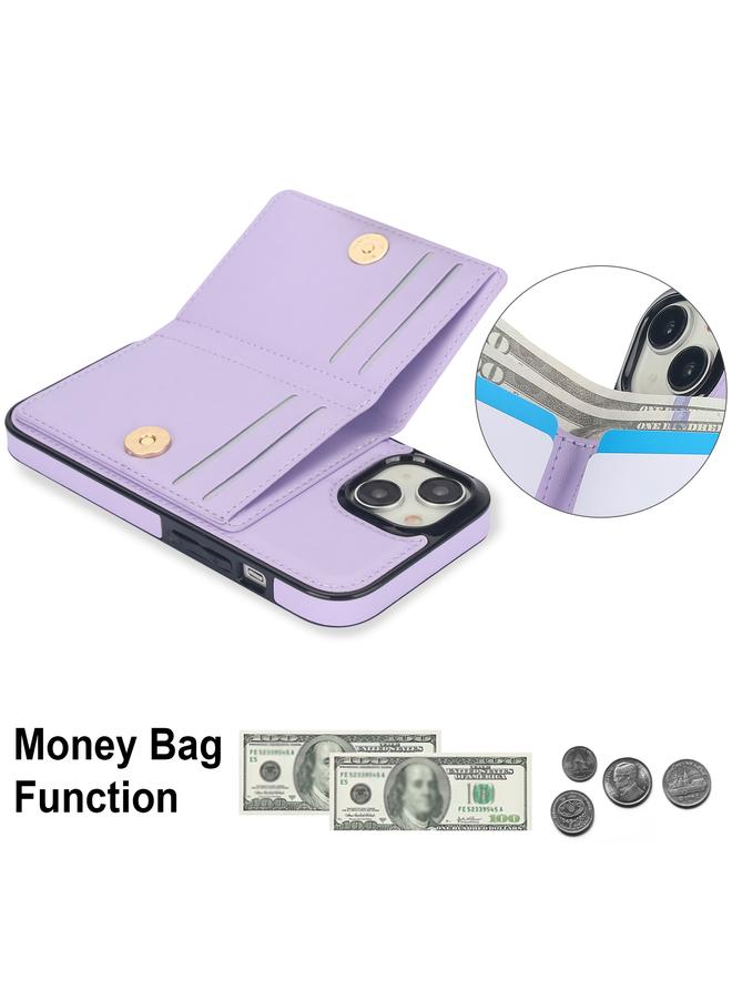 S-TOP Case For iPhone 15 Plus RFID Anti-theft Card Ring Holder Phone Case - Image 5