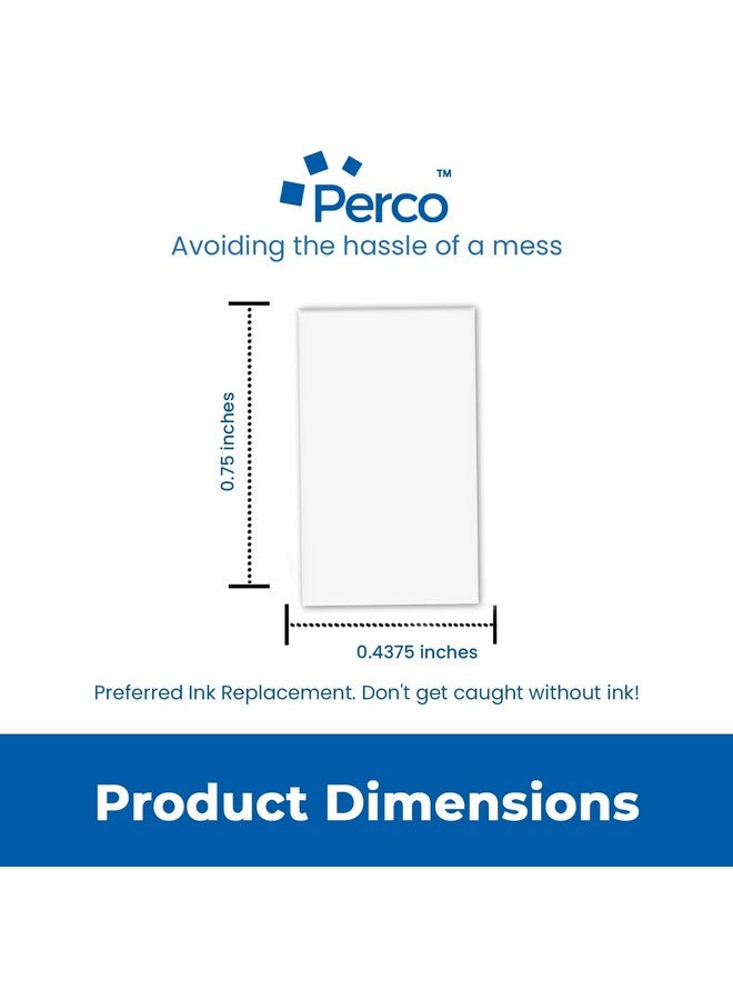 Perco 2 Line White Labels 1 Sleeve 6000 Blank Pricing Labels For Perco 2 Line Price And Date Guns - Image 2