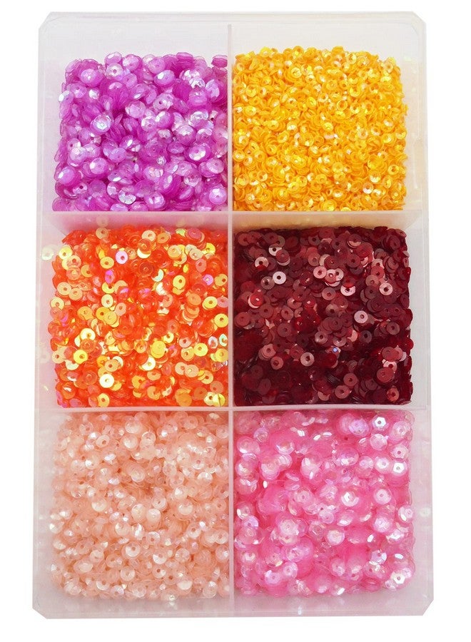 إيشوبي سيتارا دائرية الشكل من الزجاج والترتر من eshoppee لصنع المجوهرات ومواد التطريز ومجموعة أدوات يدوية يدوية متعددة الألوان - Image 1