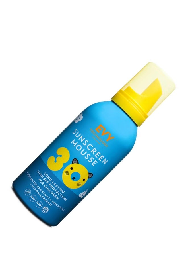 EVY Technology Sunscreen Mousse SPF30 Kids - Image 3