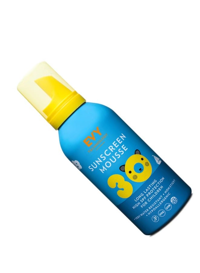 EVY Technology Sunscreen Mousse SPF30 Kids - Image 4