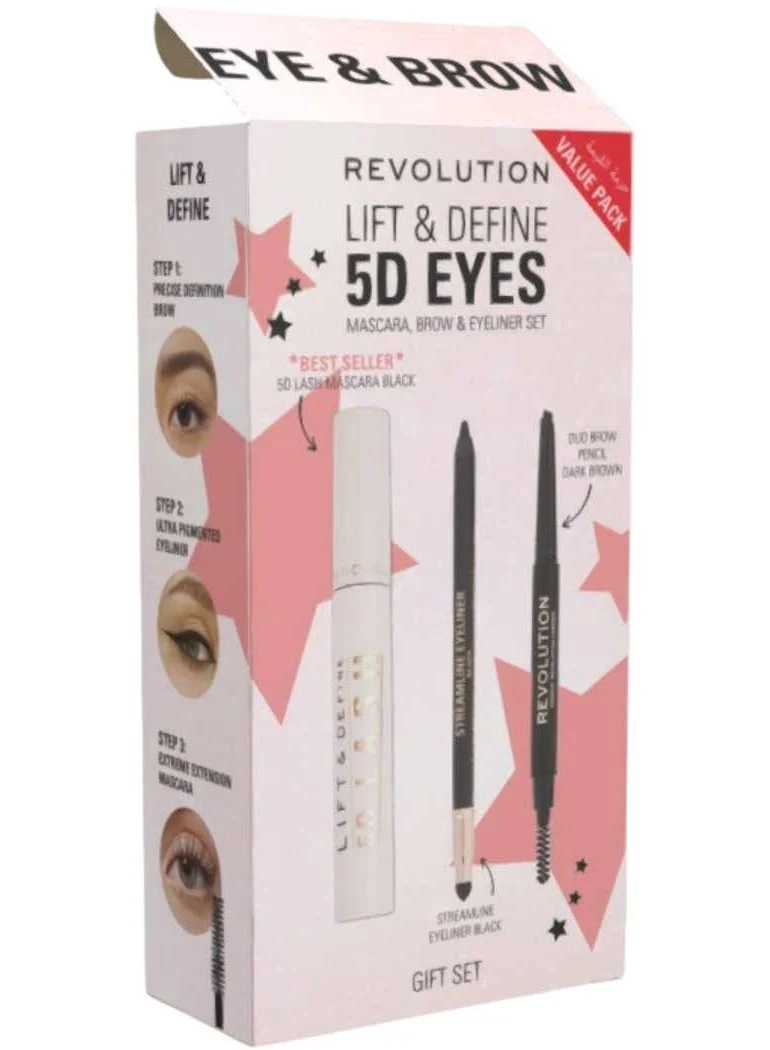 REVOLUTION Lift & Define 5D Eyes Set