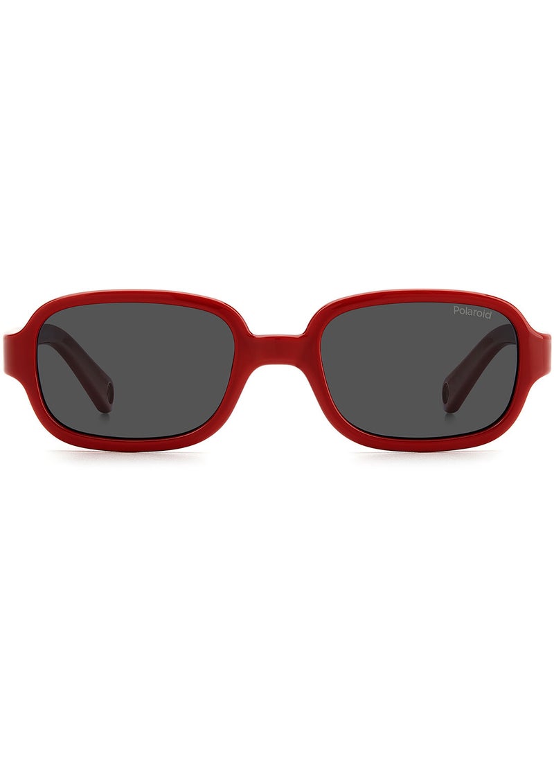 Polaroid Kids Unisex UV Protection Rectangular Sunglasses - Pld K003/S Red 43 - Lens Size: 43 Mm  - Image 3