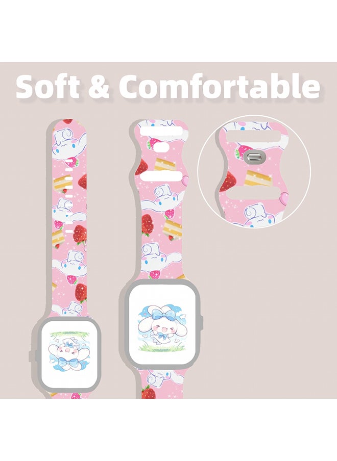 Generic - New Trendy Apple Watch Band & iPhone Case Combo | Playful Gym-to-Office Style | Anti-Fade | Fits iPhone 12/13/14/15/16 & iWatch Series 10/9/8/7/6/5/4/3/2/1/SE/Ultra/Hermès - Image 1