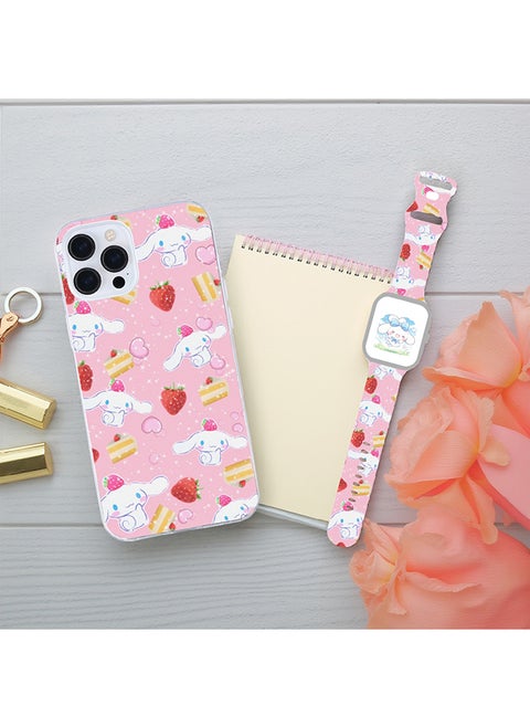 New Trendy Apple Watch Band & iPhone Case Combo | Playful Gym-to-Office Style | Anti-Fade | Fits iPhone 12/13/14/15/16 & iWatch Series 10/9/8/7/6/5/4/3/2/1/SE/Ultra/Hermès