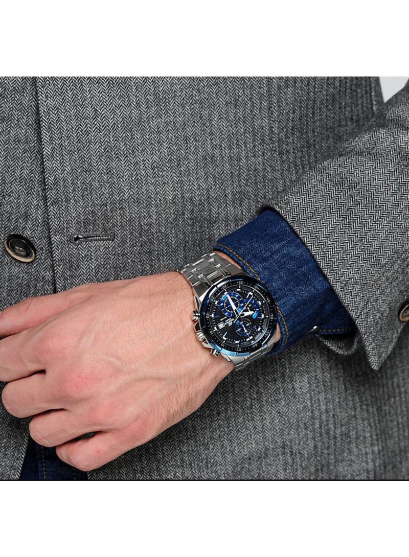 EDIFICE CASIO Waterproof Watch, Men's Watch with Steel Strap EFR-539D-1A2 - Image 3