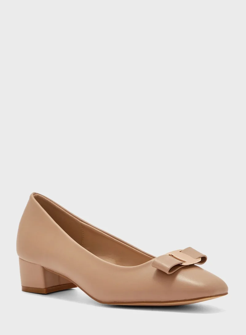 Celeste Casual Low Heel Pumps