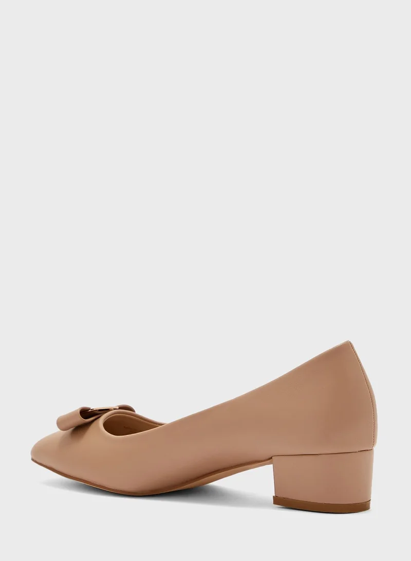 Celeste Casual Low Heel Pumps