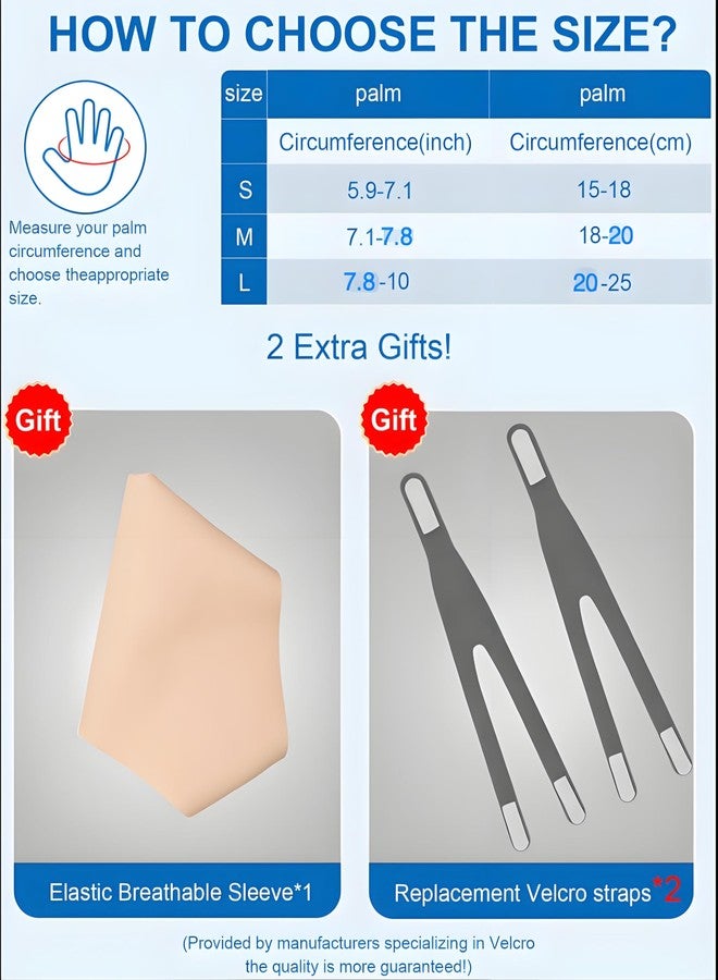 ANTSIR Thumb Brace for Joint Pain,CMC Joint Thumb Arthritis Brace, Thumb Splint for Osteoarthritis, Tendonitis, Arthritis Relief, Thumb Support Brace, CMC Joint Stabilizer Orthosis(Left Hand, M, Gray) - Image 5