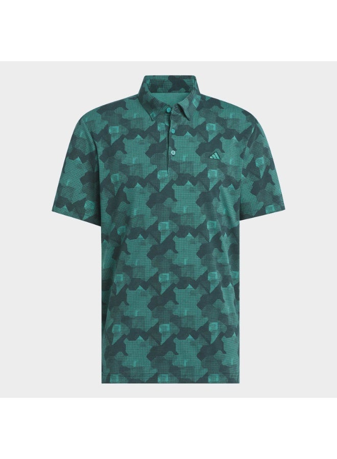 Adidas GO-TO PRT POLO      PURTEA/AURIVY - Image 1