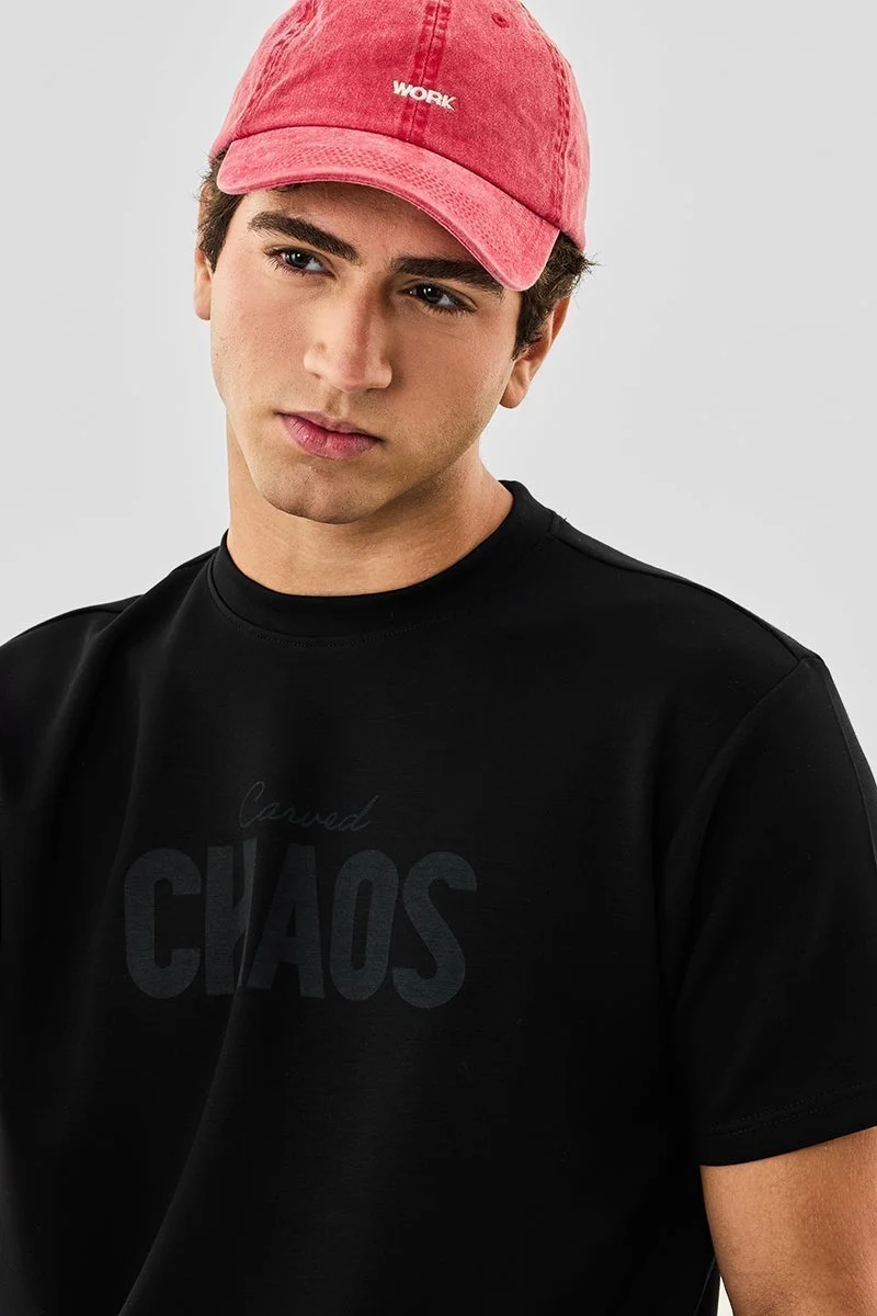 SNITCH Chaos Regular Fit Stretch T-Shirt