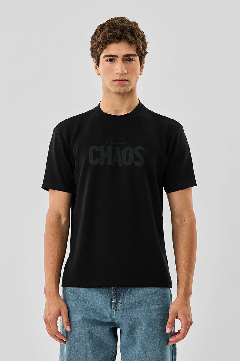 SNITCH Chaos Regular Fit Stretch T-Shirt