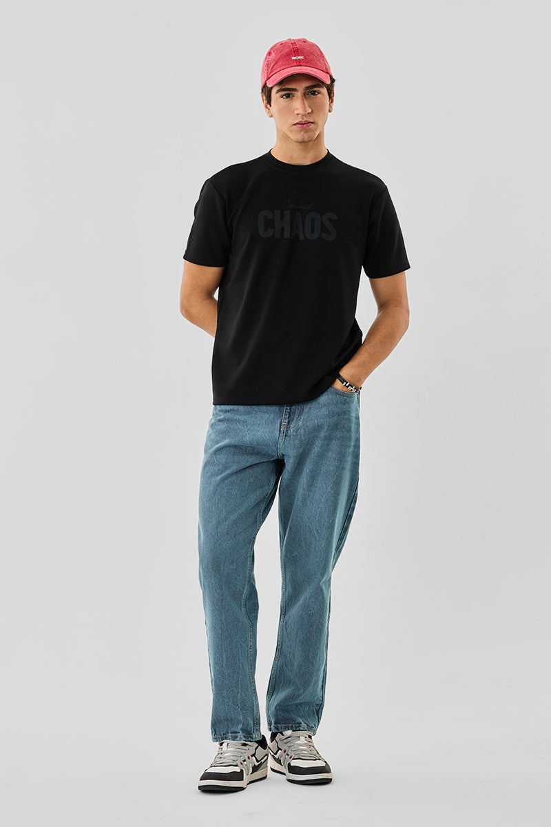 SNITCH Chaos Regular Fit Stretch T-Shirt - Image 2