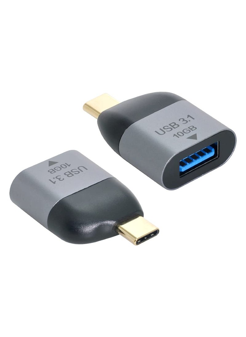 SANMUGEED - SANMUGEED USB C to USB 3.1 Adapter, 10Gbps USB A to USB C Adapter Compatible with MacBook Pro 2021 iMac iPad Mini 6/Pro MacBook Air 2020 and Other Type C or Thunderbolt 4/3 Devices - Image 1