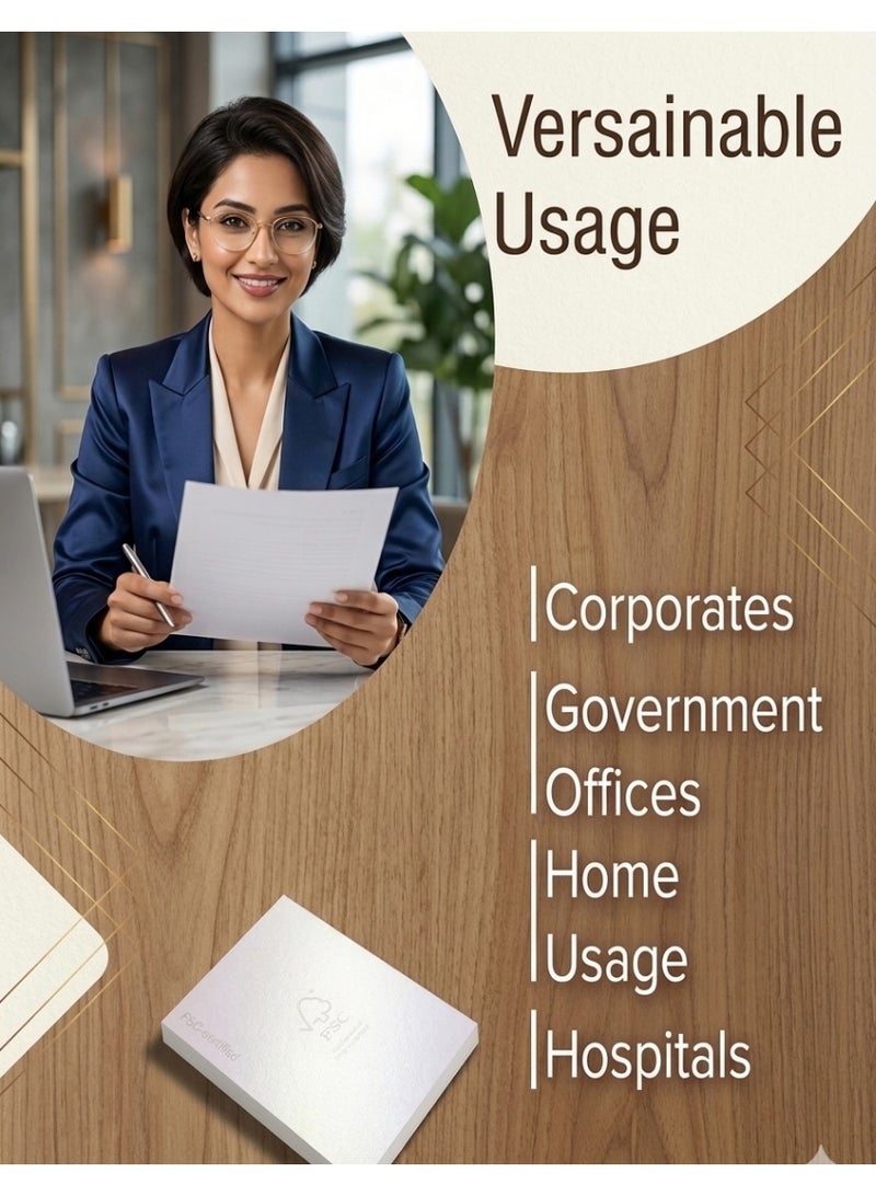 JK Copier A4 PAPER Printer Copy Paper, GSM 80, 500 Sheets - Image 3