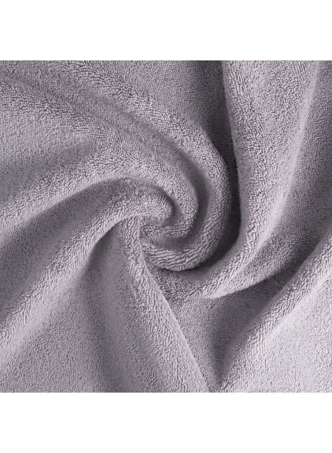 ATEN Homeware 5 Piece Egyptian Cotton Bath Towels Set - 5 Face Towels 30 x 30 cm - Ultra Soft & Highly Absorbent, Quick Dry Wash Cloths (Grey) - Image 3