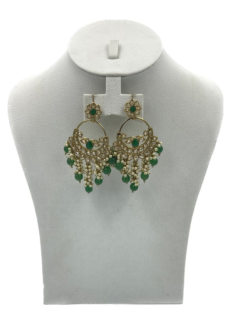GOHONA - GOHONA Bollywood Style Indian Traditional Jhumka Earring for Women - Image 1