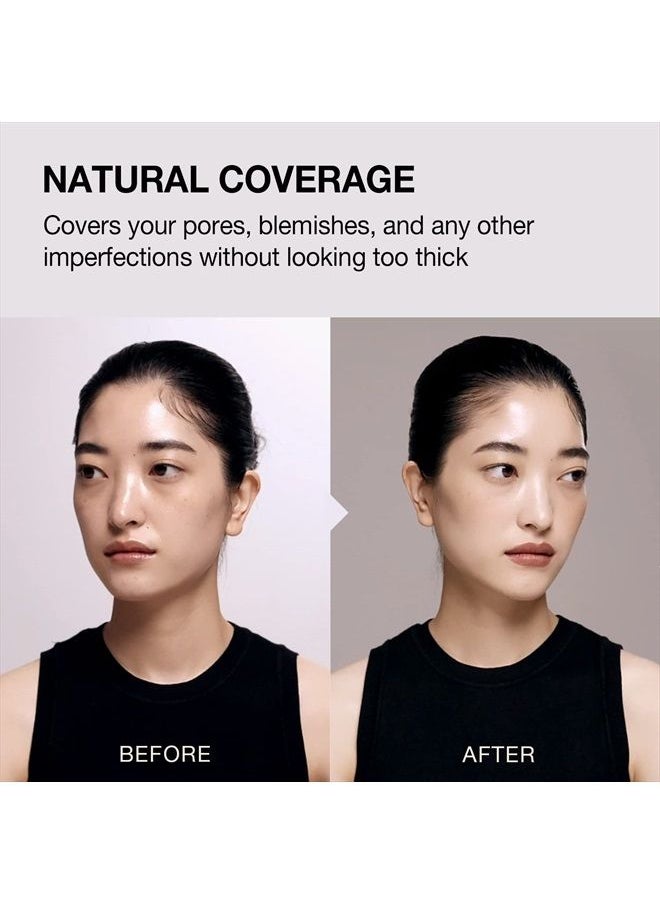 AGE 20's - Signature Intense Sunscreen SPF 50+ Foundation, Natural Coverage, Cushion Korean Makeup, 71% Essence Natural Dewy Finish, Refill Included, 13 Ivory (0.49 oz x2 ea) - Image 1