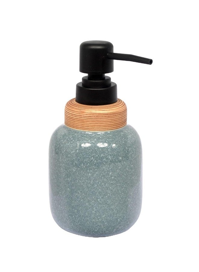 Skywalk Modern Style Ceramic Liquid Soap Dispenser for Bathroom & Kitchen (250 ML)