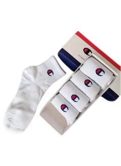 Champion 5 Pack Ankle Crew Socks  - Image 1