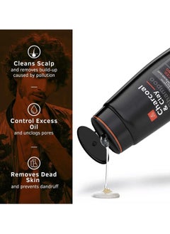 Ustraa Ustraa Charcoal & Clay Hair Shampoo, 250ml  - Image 3