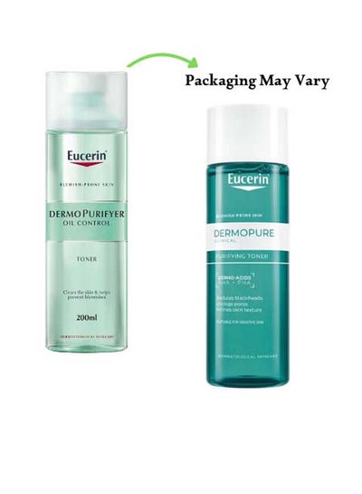 Eucerin Dermopurifyer Oil Control Facial Toner For Blemish And Acne
