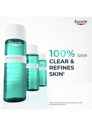 Dermopurifyer Oil Control Facial Toner For Blemish And Acne-Prone Skin With Lactic Acid Green 200ml - view 2