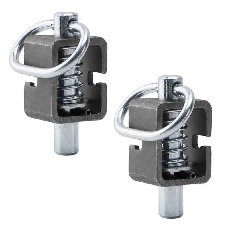 SPARKWHIZ Spring Latch Lock  Weld-On Spring Latch Assembly  Trailer Gate Latch  Pack of 2 (Universal) - Image 1