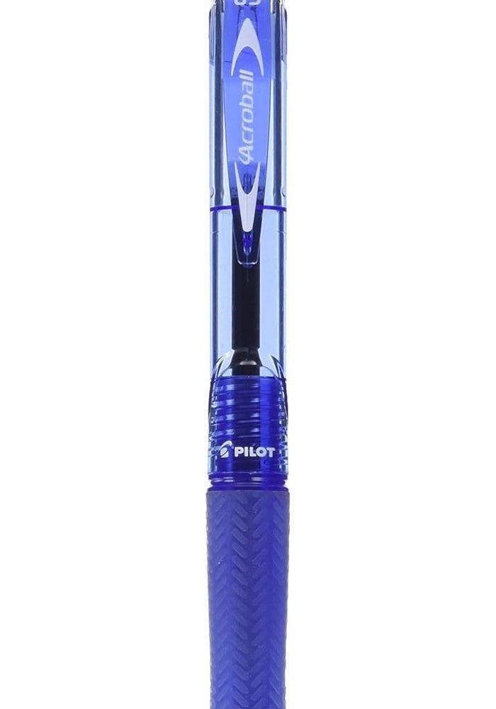 Pilot Acroball 150 Extra Fine Knock Ballpoint Pen - Blue Body - Image 1