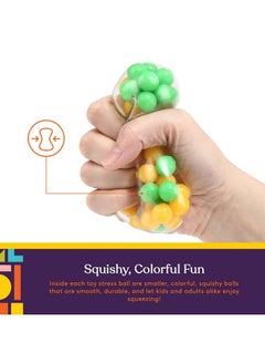 Squish Stress Ball (6 Pack) Squeeze Color Sensory Toy Relieve Tension Stress Home Travel And Office Use Fun For Kids And Adults (Squishy) - pzsku/Z241A954B1F387B3D630CZ/45/_/1692164030/95342ab8-f899-44ef-aa24-cbbea490dbcf