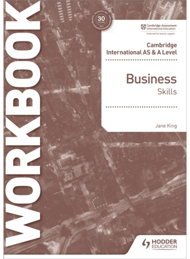 Cambridge International AS & A Level Business Skills Workbook 