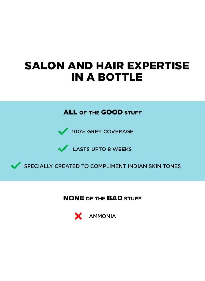 BBLUNT BBlunt High Shine Creme Hair Colour with Shine Tonic - Coffee Natural Brown 4.31,100g,8ml  - Image 3