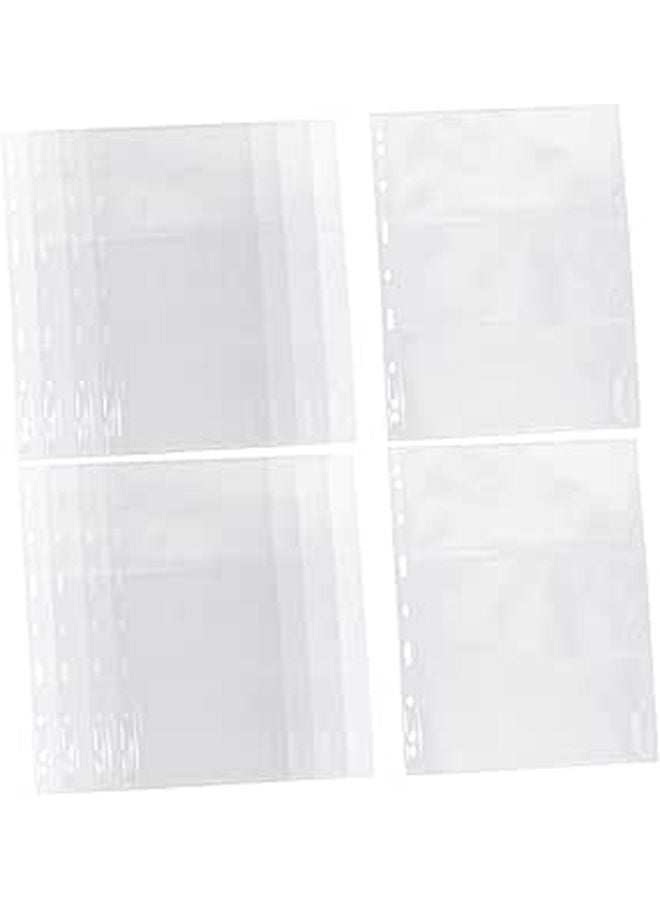 10 Pcs Transparent Loose Leaf Currency Album Pages For Banknotes Tickets Photos Cards Storage - Image 1