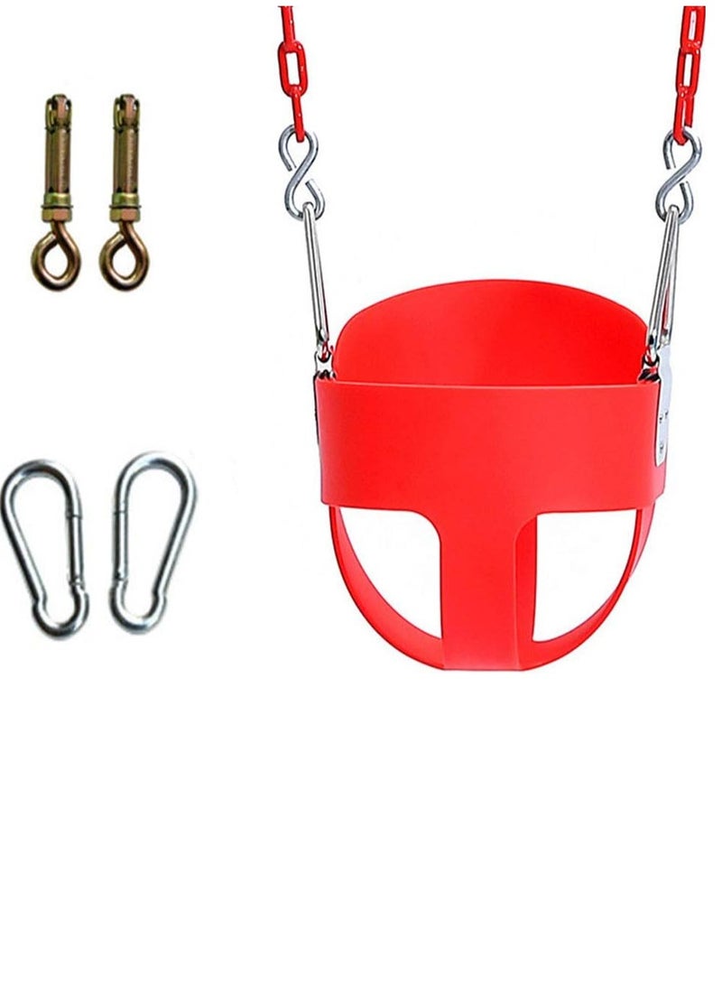 ALCOACH Children's Swing Outdoor Baby Swing Chair High Back Full Swing Set for Toddlers - Image 1