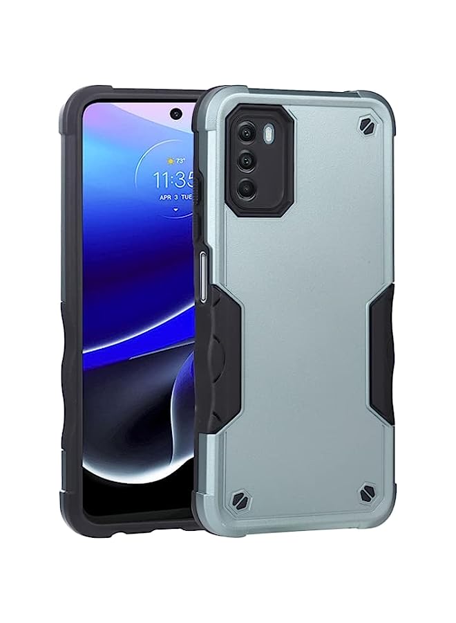 HuHa HuHa Case Cover Compatible For Motorola Moto G 5G 2022 Non-slip Shockproof Armor Phone Case Green - Image 1