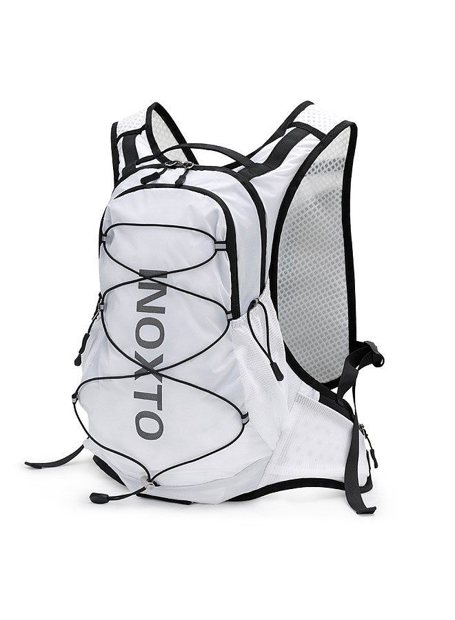 Outdoor INOXTO 12L Outdoor Running Backpack Bicycle Backpack Sports Vest Ultralight Riding Bag Women Men Breathable Jogging Sport Backpack For Camping Hiking Cycling Sport Bag  - Image 1
